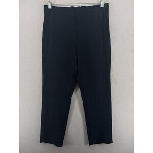 BROCHU WALKER Pants Womens S Trouser Lined Straight Leg Front Zip Blue